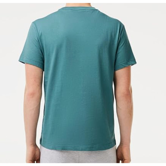 Lacoste Men's Short Sleeve Sports Performance Graphic Tee Shirt, Hydro S - Picture 3 of 3